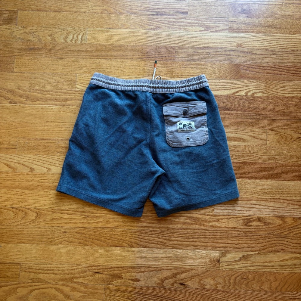 Howler Brothers Tranquilo Chillshorts Lounge Mens Size 35 Blue Terry Shorts - Picture 2 of 16